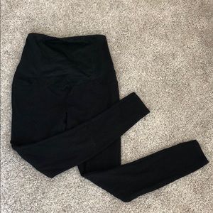 Isabelle black maternity pants